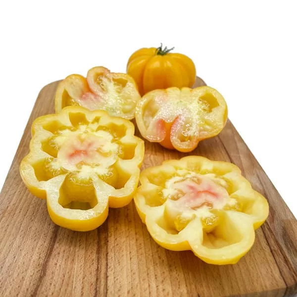 Томат Желтый ребристый (Yellow ruffled, США) (6шт)