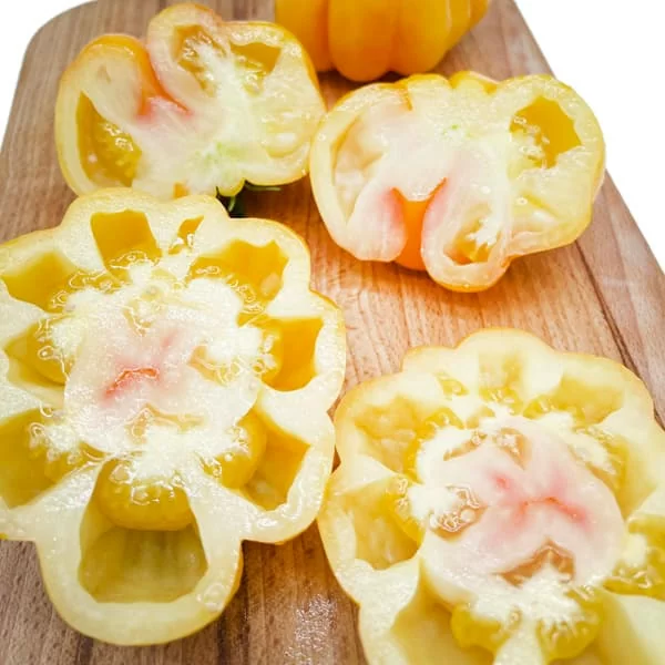 Томат Желтый ребристый (Yellow ruffled, США) (6шт)